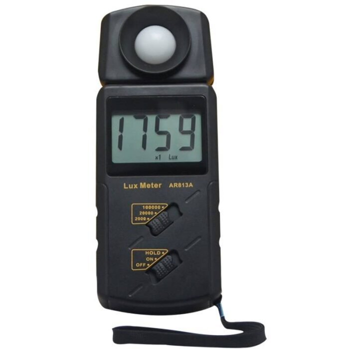 Digital 100,000 Lux Meter illuminometer Photometer Luxmeter Light Meter Luminometer 3 Range AR813A bd+bangladesh