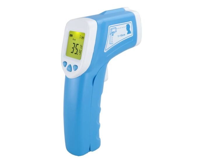 2 In 1 Digital IR Thermometer Electronic Body Forehead Non-contact Baby Infrared Thermometer Temperature instrument Gun datahold