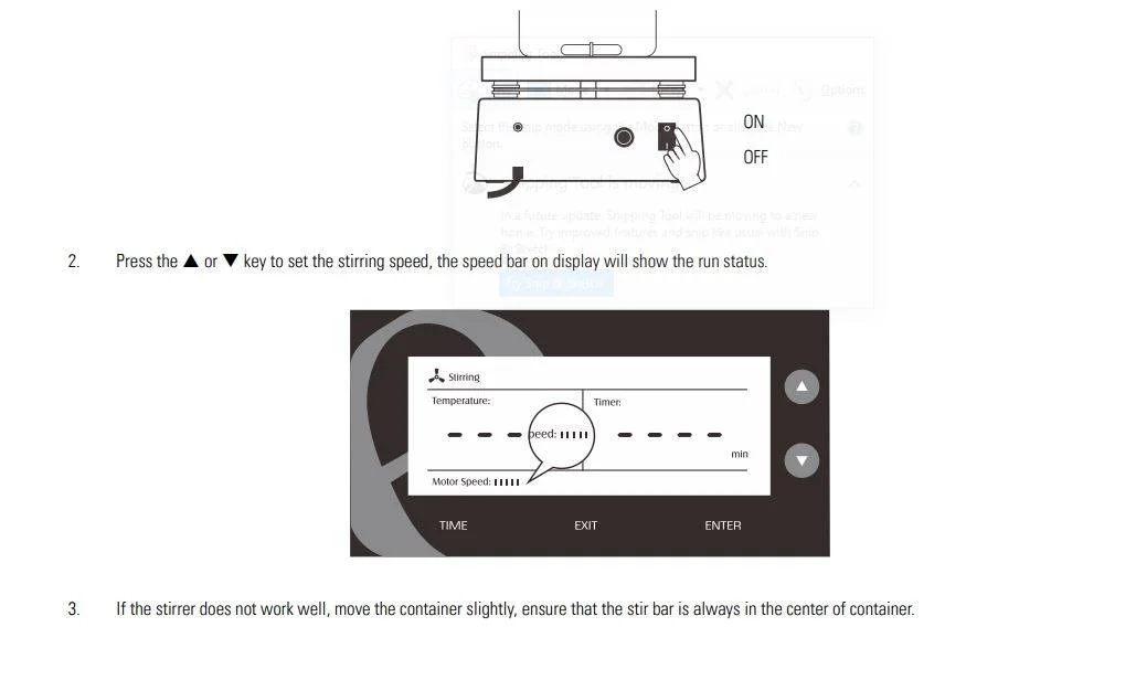 MS200 Magnetic Stirrer