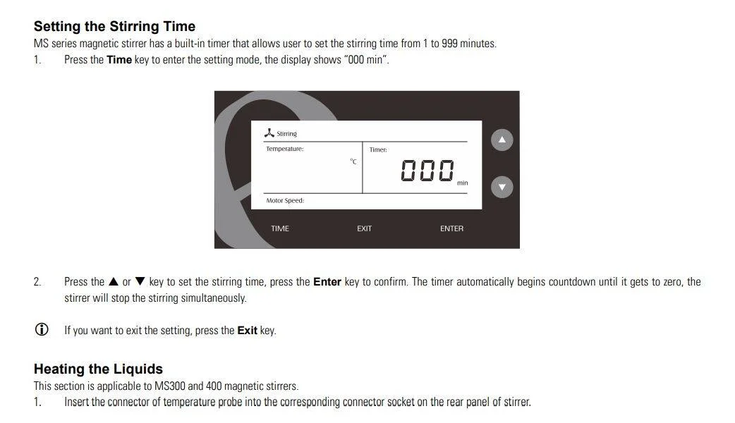 MS200 Magnetic Stirrer