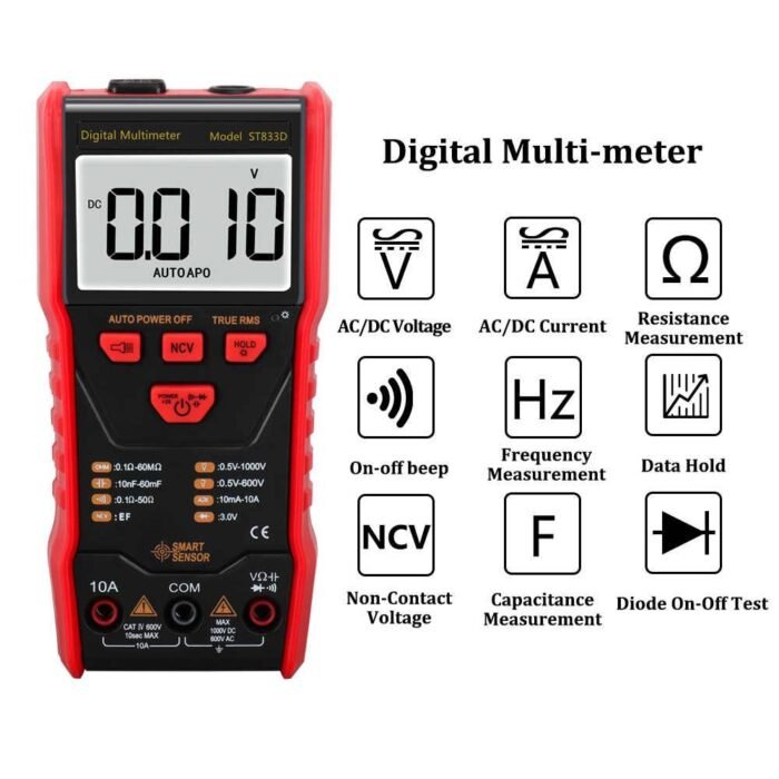 Digital Multimeter NCV Voltmeter Ammeter True RMS AC DC Voltage Current Capacitance Resistance Ohm Tester 6000.jpg q50 1