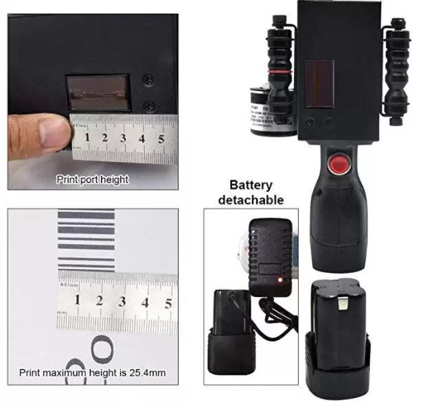 Handheld Inkjet Printer size