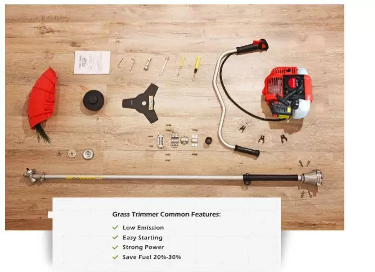 Grass Cutter big power grass trimmer machine in bangladesh 6 handheld brush cutter machine