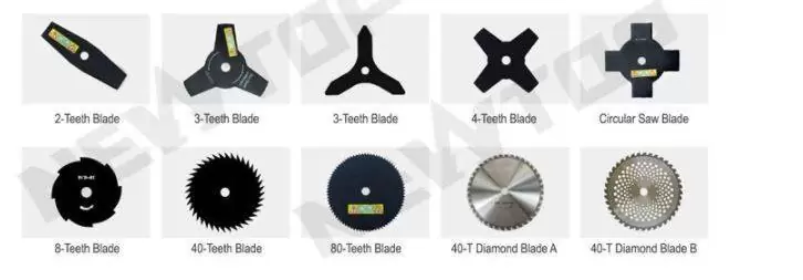 Grass Cutter big power grass trimmer machine in bangladesh 7 brush cutter machine blade