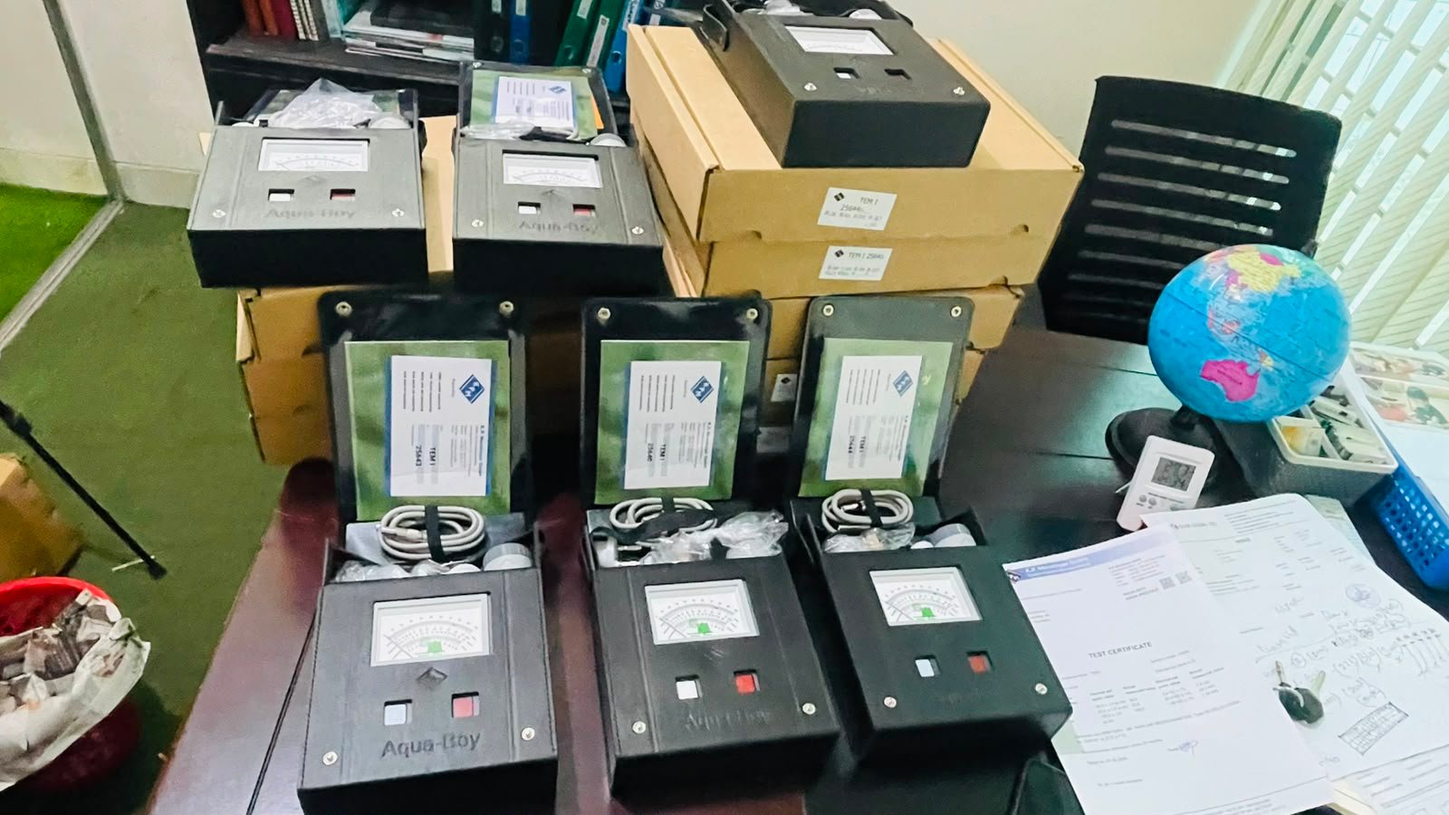 TEMI Textiles, Textile Moisture Meter