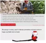 Agriculture Mist Duster Sprayer knapsack Power Pesticide - Image 5