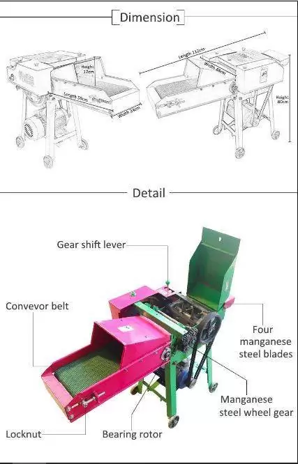 Chaff-Cutter-Machine-3 Grass Cutting Machine Chaff Cutting Machine Fodder Cutter Machine - Image 6