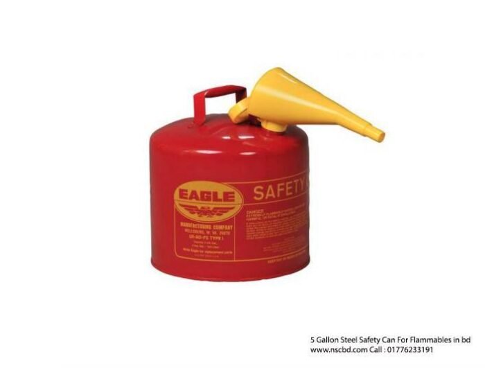 gasoline storage safety tank 5 Gallon Steel Safety Can bd