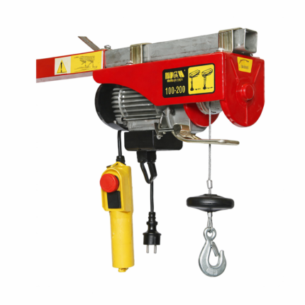 Mini Electric Wire Rope Hoist PA1000 (1000kg) with 30m Rope