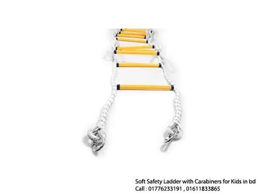 Soft Safety Ladder with Carabiners for Kids