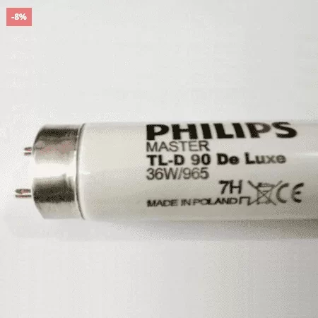 D65 Tube Light Philips T8 36W/965 TL-D 90 De Luxe