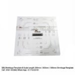 SDL Shrinkage Template Scale Length 250mm / 350mm / 500mm Shrinkage Template