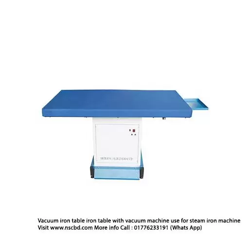 Vacuum iron table iron table with vacuum machine use for steam iron machine