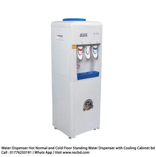 Water Dispenser Hot Normal and Cold Floor Standing Water Dispenser with Cooling Cabinet bd