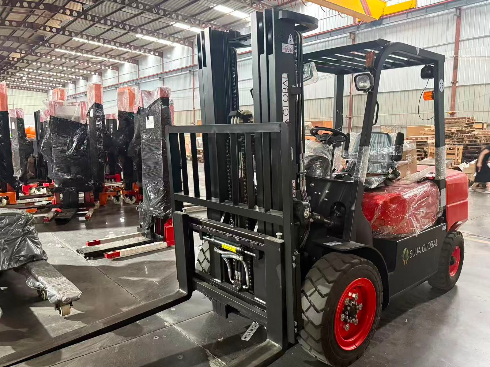 Carer Diesel Engine Forklift Truck In Banglade (SUJA GLOBAL) 9 Industrial Forklift Carer