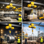 Motorized 3 Ton Wire Rope Hoist with Dual Speed Option – BD Stock