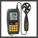 AR856 Anemometer 0~45m/s Wind Volume Range 0-999900m³/min