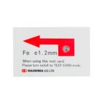 Hashima Metal Detector Calibration Card Fe θ 1.2mm