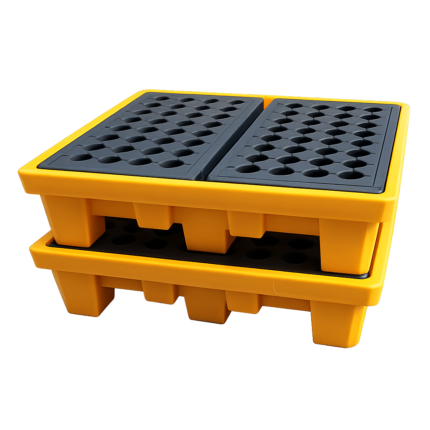 4 Drum Spill Containment Pallet