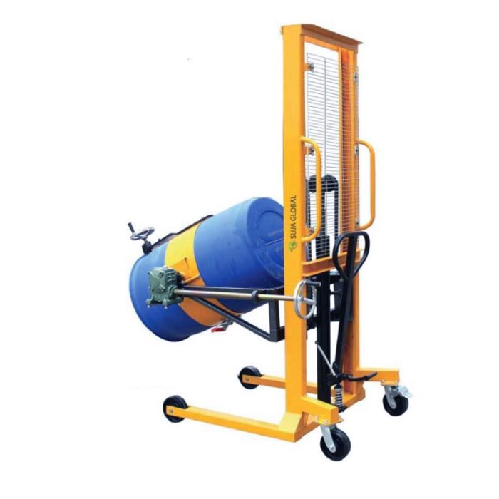 Hydraulic Vertical Lifting Drum Lifter Stacker In Bangladesh