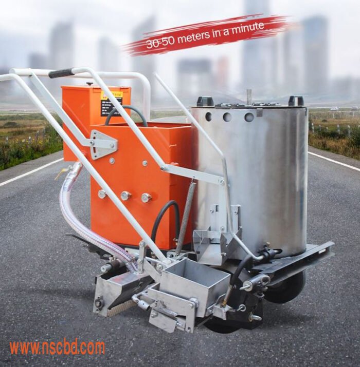 hot road marking oain machine