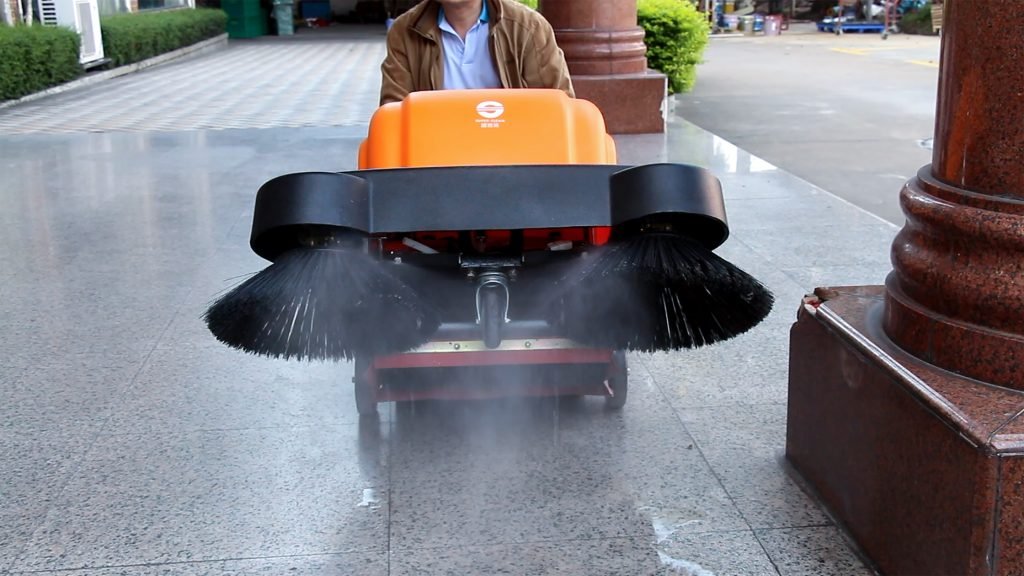 walk behind Sweeping Machine in bangladesh