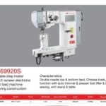 Double step motor touch screen electronic post bed machine bearing construction In Bangladesh