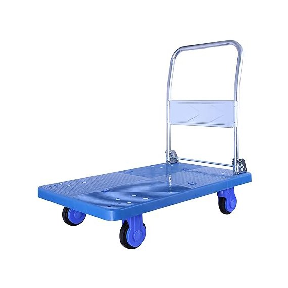 90 kg Heavy-Duty Flatbed Trolley