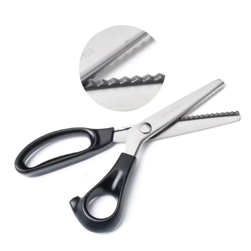 Professional Zig Zag Scissors for Fabric Sample Cutting