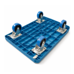 200KG Plastic Platform Truck Durable Wheels