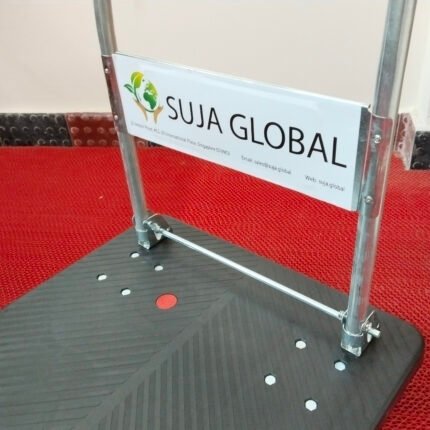 Handle 600KG with Ease – Foldable Trolley for Warehouse & Factory Use