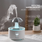 Rotating Umbrella Water Drops Essential Oils Diffusers Aroma Diffuser rain fall