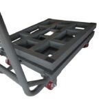 1000 KG Digital Scale MS Heavy Body With wheel And Platfrom - Image 2