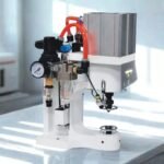 Pneumatic Button Machine