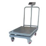 1000 KG Digital Scale MS Heavy Body With wheel And Platfrom - Image 4