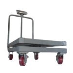 1000 KG Digital Scale MS Heavy Body With wheel And Platfrom - Image 5