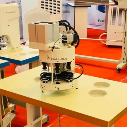 garment button attaching machine pneumatic