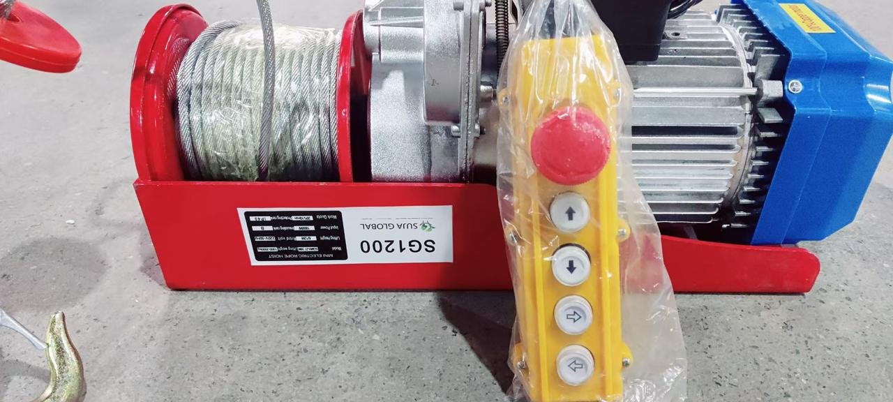 SGMH-2T 2 Ton Mini Electric Hoist 220V Single Phase – Ready Stock