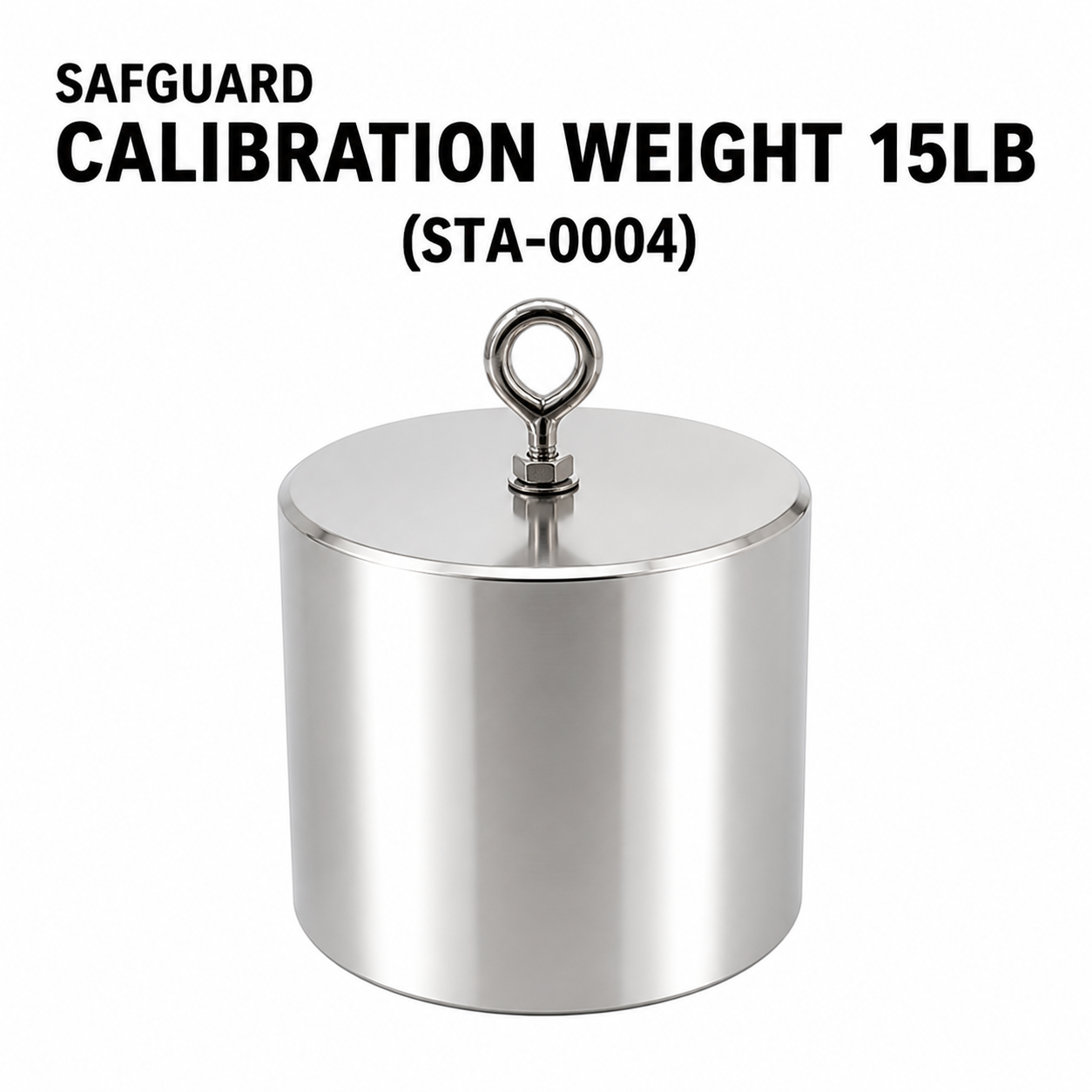 Button Pull Test Calibration Weight 15LB (STA-0004)