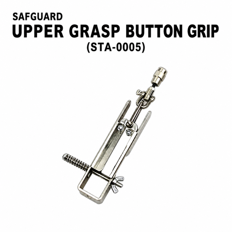 Button Pull Test Upper Grasp Button Grip