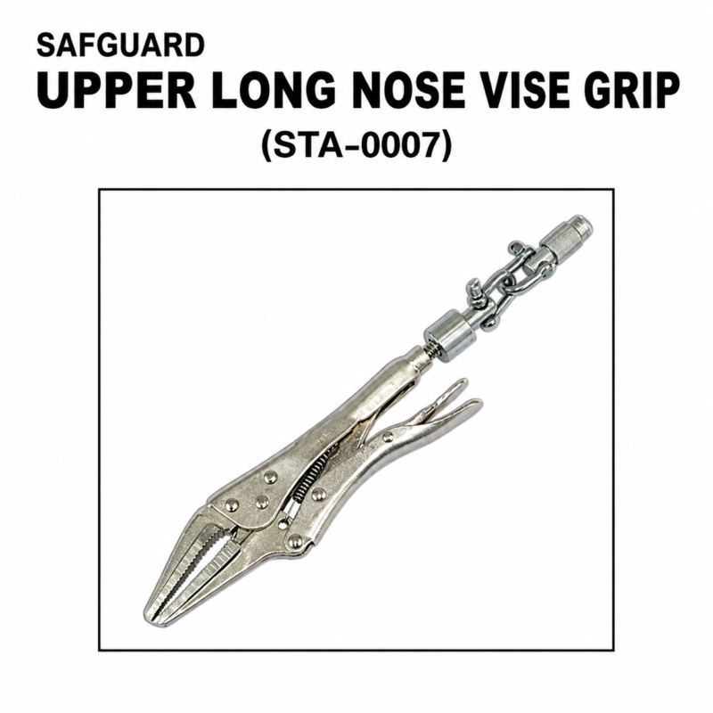 Button Pull Test Upper Long Nose Vise Grip (STA-0007)