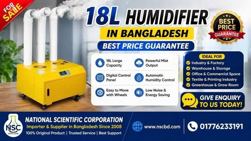 18 Liter Industrial Humidifier for Indoor Farming & Cold Storage 1 image editor output image 444736949 17782560727982980256597978623415