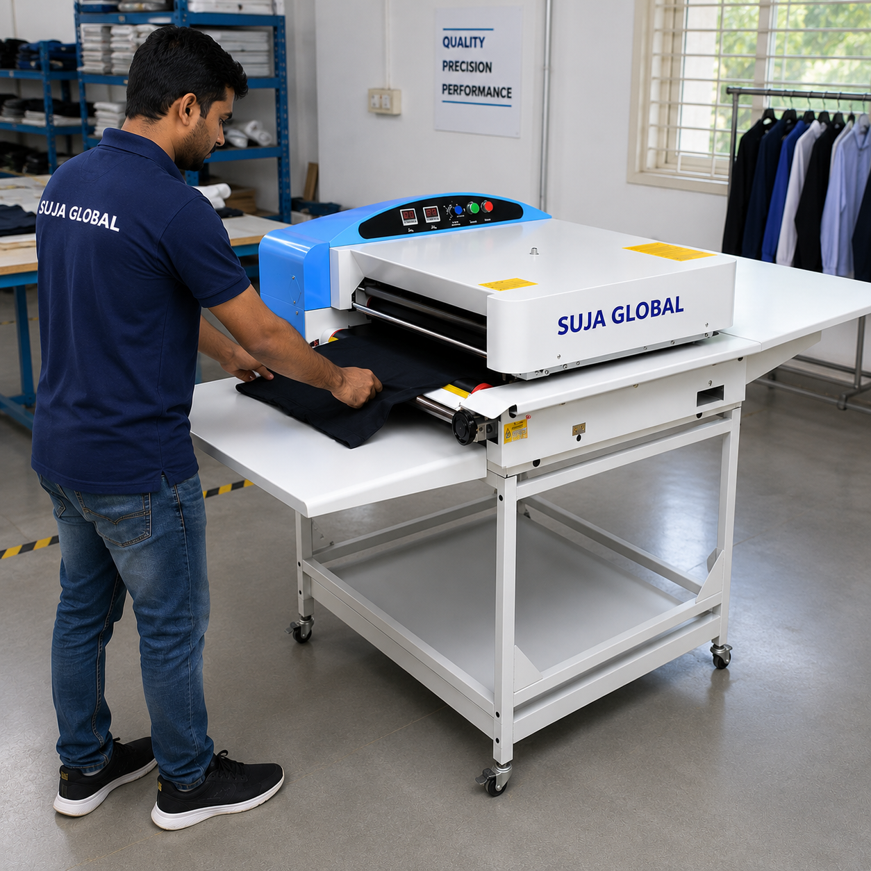 Suja Global 600mm belt Automatic Fusing Machine SG-600MS