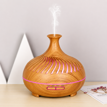 Wood Grain Hollow Aroma Diffuser