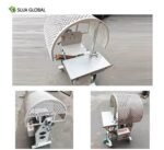 PE Tying Carton Box Bundling Machine 100 Type Corrugated Box Semi Auto Strapping/Tying/Bunding Machine - Image 3
